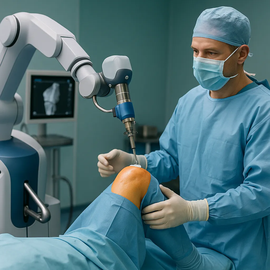 Robotic Knee Replacement Surgery Advantage & Recovery Explained